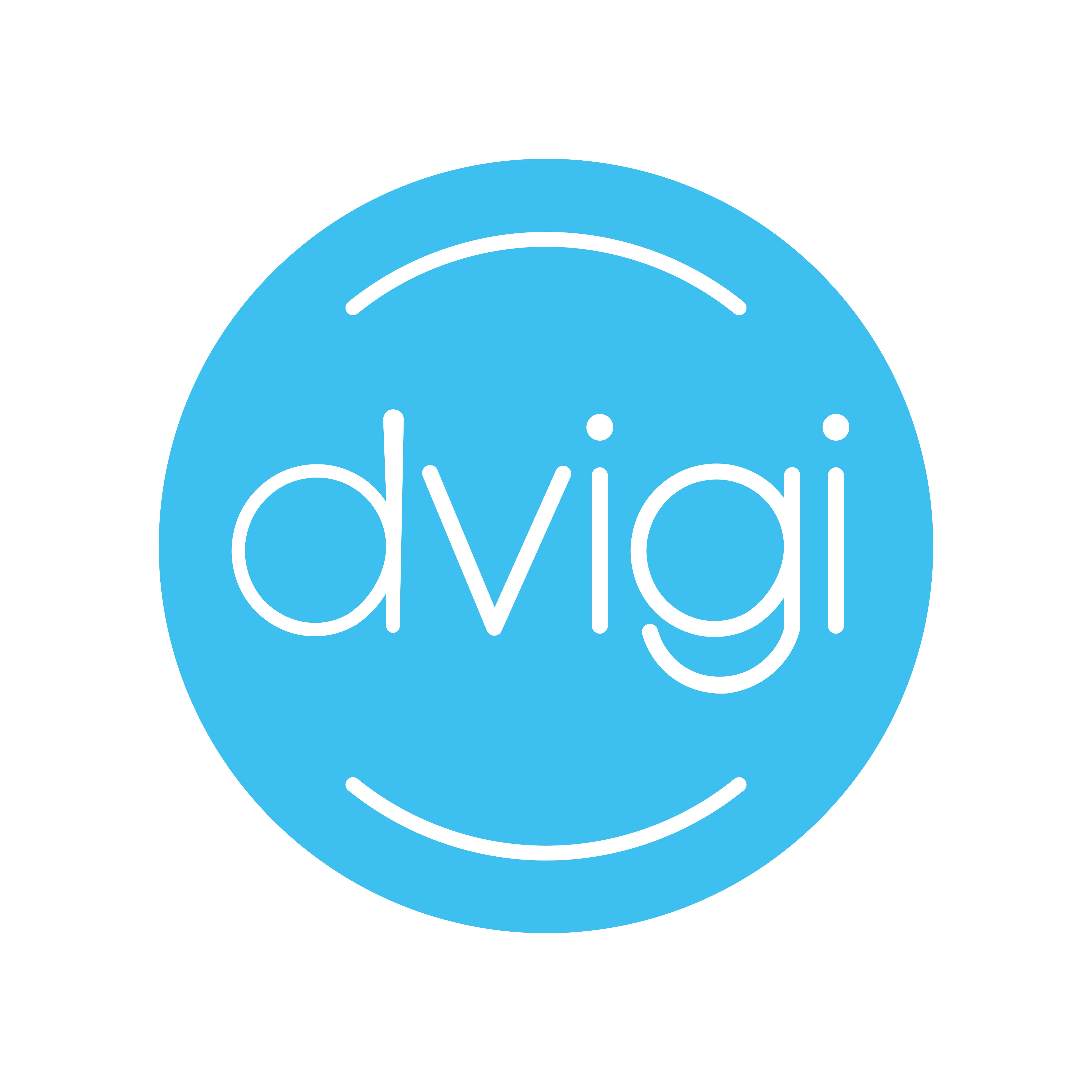 Logo de Dvigi — cliente de Troop Software Factory